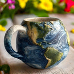 Handcrafted Mug | Drink the World in Your Hands