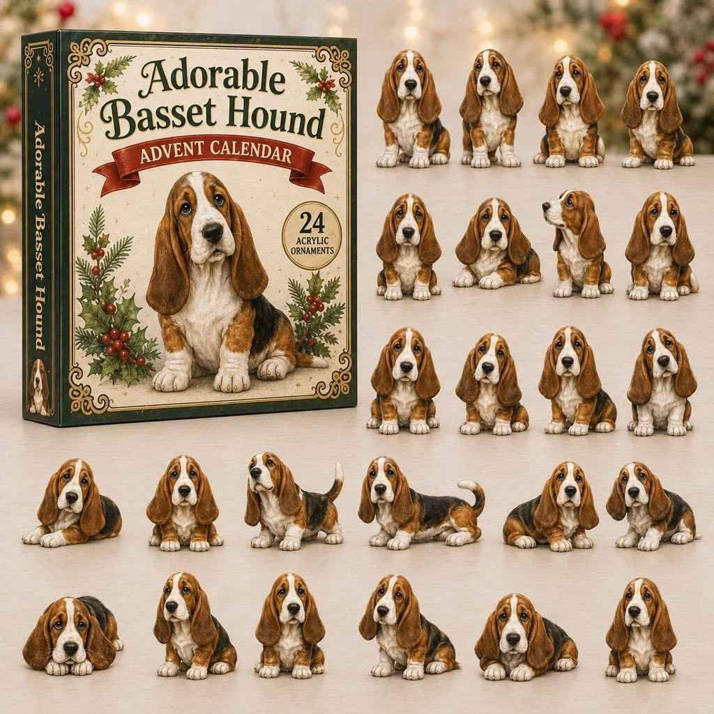 Basset Hound Advent Calendar 2026 – image 1