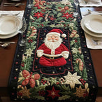 Quilted Table Runner | Arctic Glow, view 3