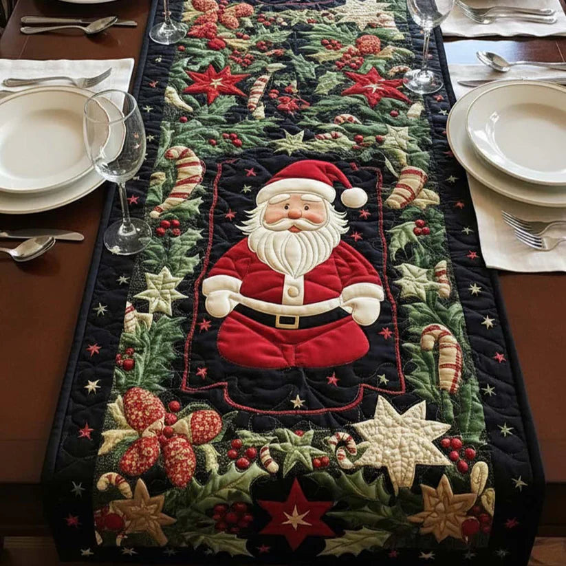 Quilted Table Runner | Arctic Glow, view 3