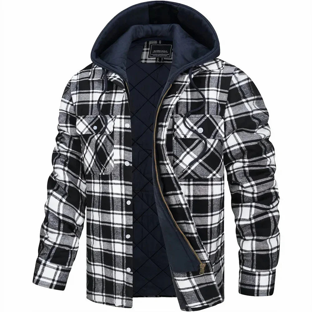 Men's Check Flannel Jacket