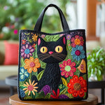 Cat Lover Tote Bags | Top 2 - Enchanted Black Cat
