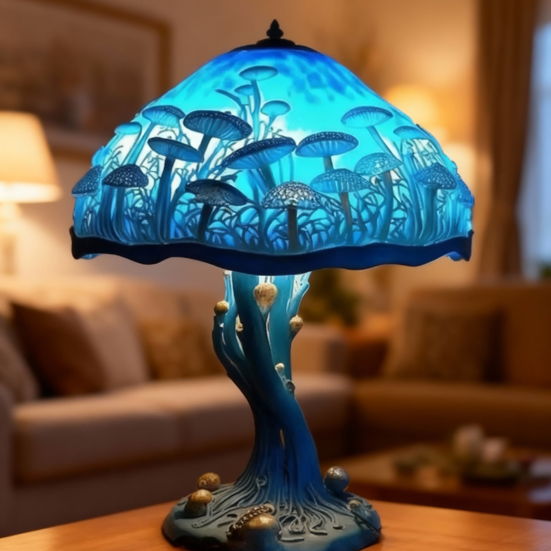 BLUEAURA | Mystical Blue Table Lamp