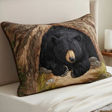 Quilted Pillowcase | Bear's Retreat