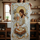 Quilted Table Runner | Light of Bethlehem, view 2