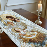Quilted Table Runner | Light of Bethlehem, view 4