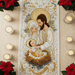 Quilted Table Runner | Light of Bethlehem, view 5