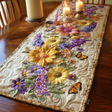 Quilted Table Runner | Blooming Garden