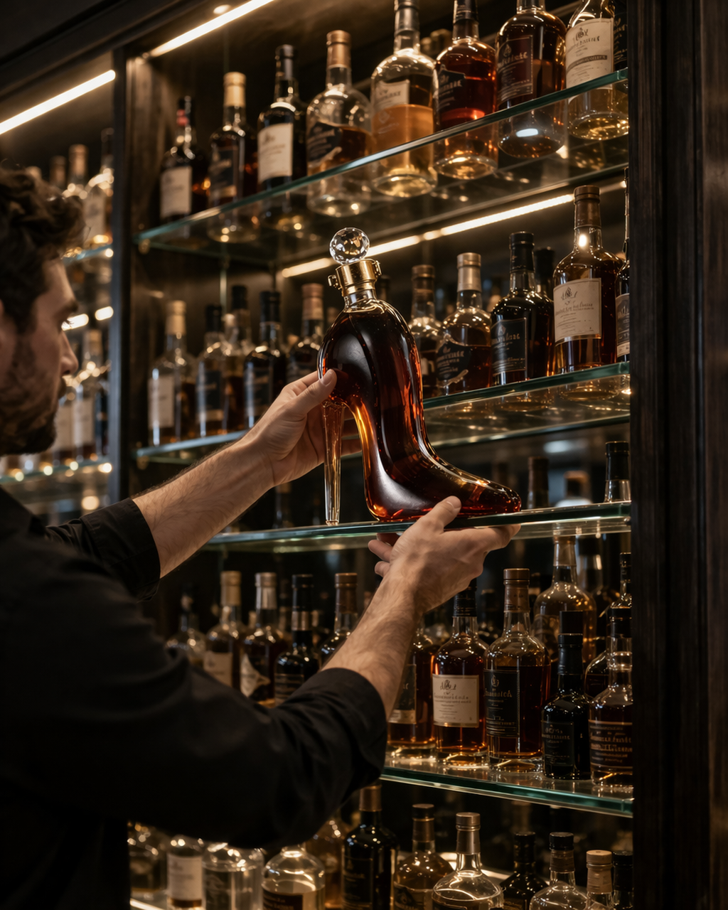 High-Heel Whisky Decanter, view 13