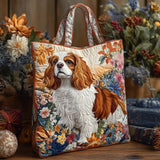 Handcrafted Quilted Tote Bag - Rustic Cavalier
