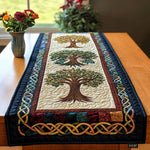 Quilted Table Runner | Celtic Tree