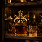 Rebel Raccoon Whisky Decanter, view 5
