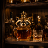 Rebel Raccoon Whisky Decanter, view 5