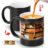 Heat-Reactive 3D Bookshelf Mug, view 7