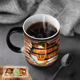 Heat-Reactive 3D Bookshelf Mug, view 5