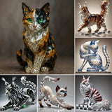 KatteKunst™ Advent Calendar – Crystal-Style Cats – image 3