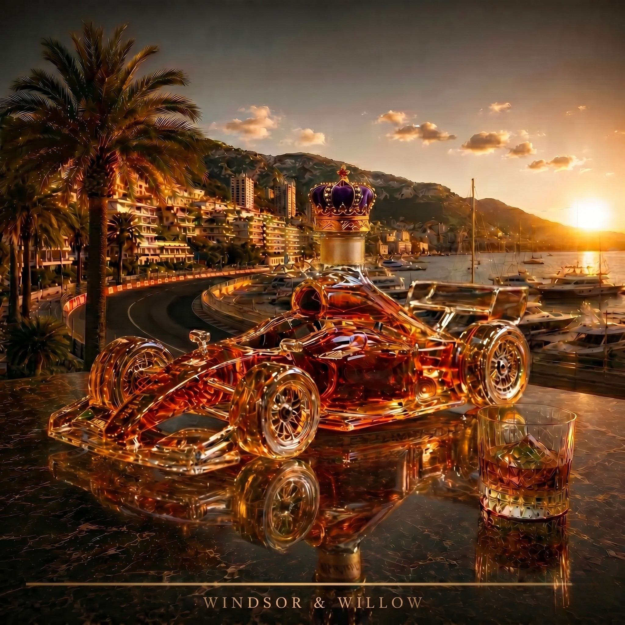 Racing Champion Whisky Decanter, view 2