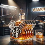 Engine Whisky Decanter | XH Edition