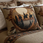 Quilted Pillowcase | Dreamcatcher Circle