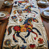 Quilted Table Runner | Dynamic Horse