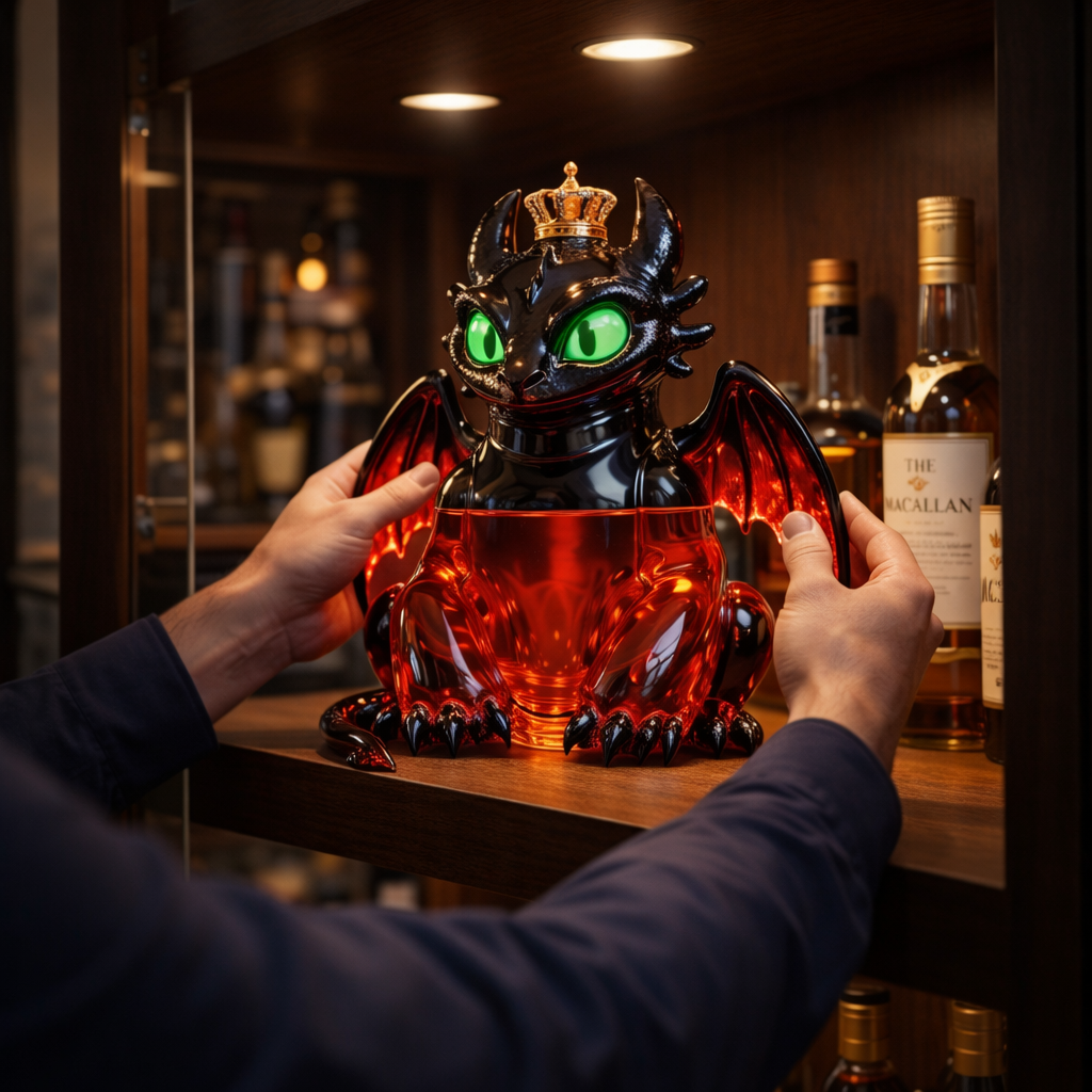 Dragon Whisky Decanter, view 3