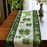 Quilted Table Runner | Emerald Forest