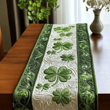 Quilted Table Runner | Emerald Forest