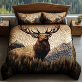 3-Piece Quilted Bedding Set | Mountain Moose