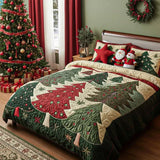 3-Piece Quilted Bedding Set | Forest of Joy