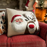 Quilted Pillowcase | Frosty Eve
