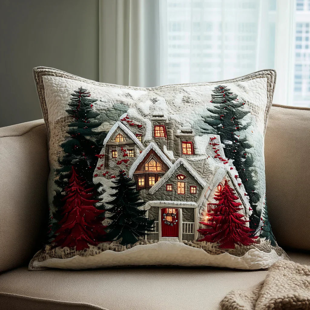 Quilted Pillowcase | Icy Night