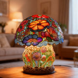 GARDENLUXE | Vibrant Floral Table Lamp