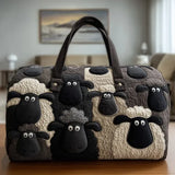 Quilted Travel Bag - Sheep Sanctuary