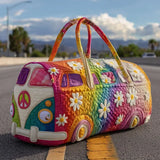 Quilted Travel Bag - Boho Journey