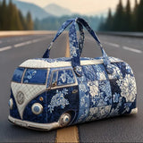 Quilted Travel Bag - Indigo Camper Van