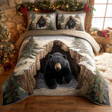 3-Piece Quilted Bedding Set | Holiday Retreat