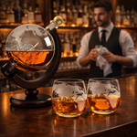 World Map Whisky Decanter | JB Edition, view 3