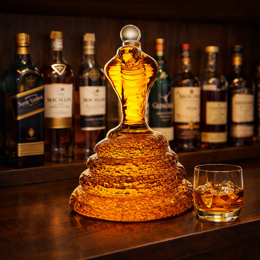 Cobra Whisky Decanter | J5 Edition, view 4