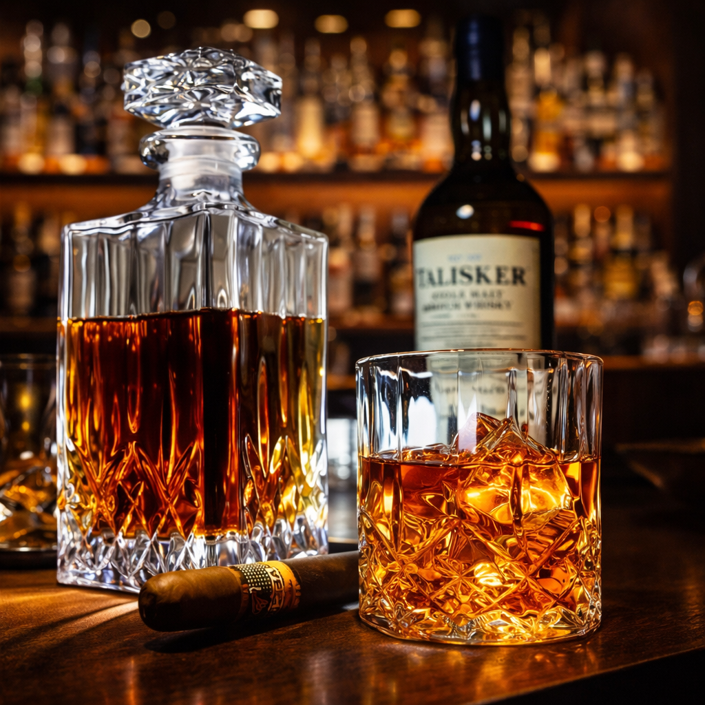Whisky Decanter and Glass Set | JM Edition