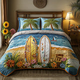 3-Piece Quilted Bedding Set | Island Breeze