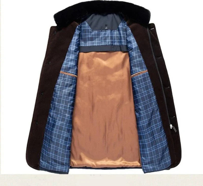 Men's Quilted Winter Jacket