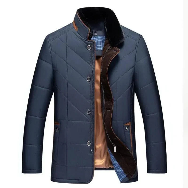 Men's Quilted Winter Jacket