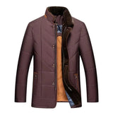 Men's Quilted Winter Jacket