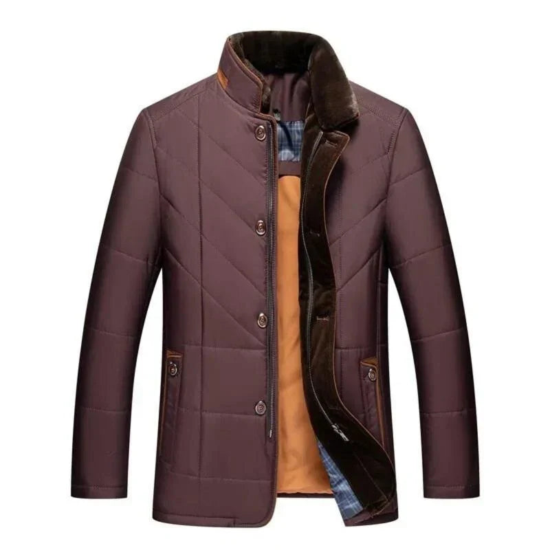 Men's Quilted Winter Jacket