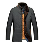Men's Quilted Winter Jacket