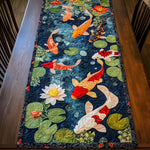 Quilted Table Runner | Koi Dream