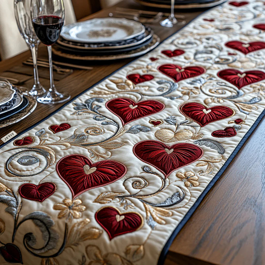 Quilted Table Runner | Layers of Love