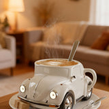 MOTOCUP | White Car Mug