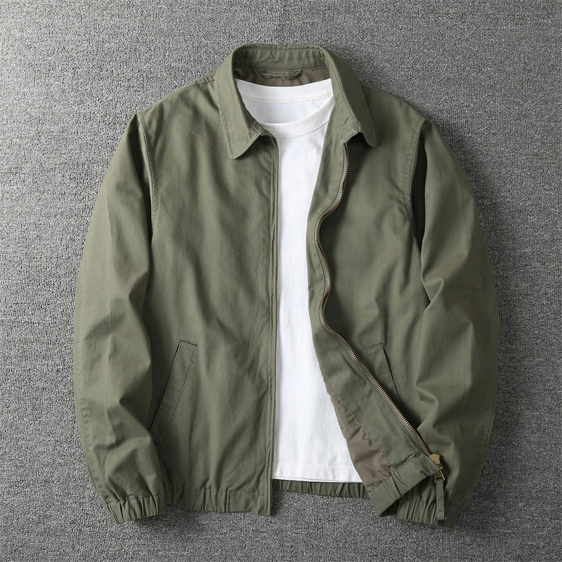 Men's Front Zip-Up Jacket