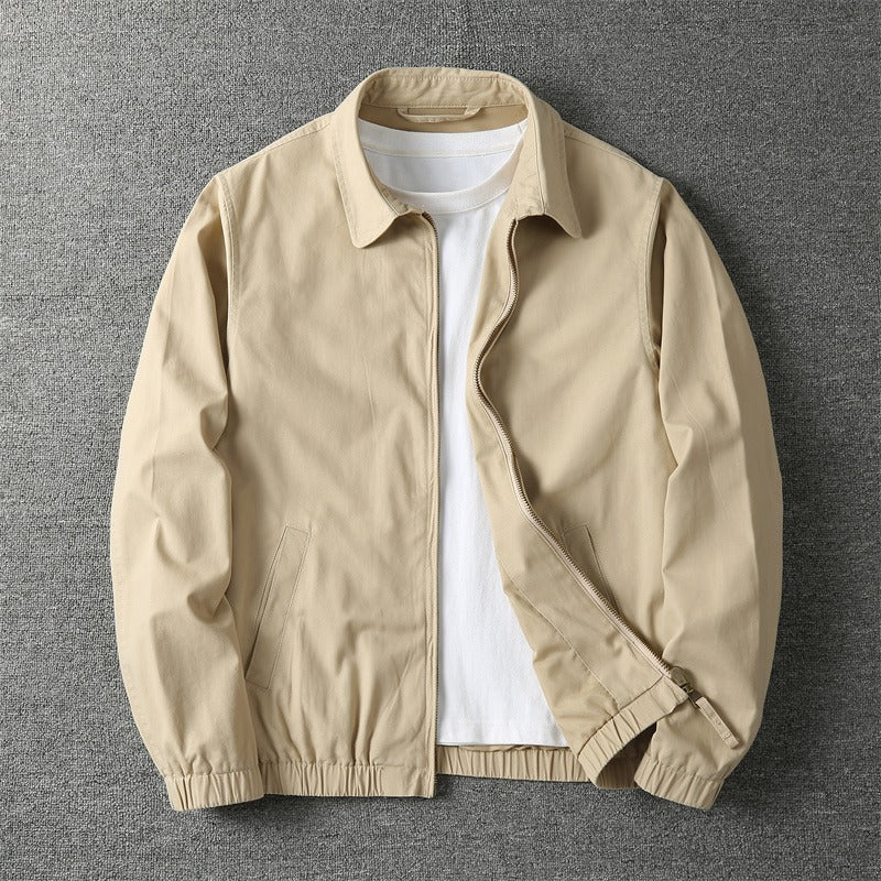 Men's Front Zip-Up Jacket